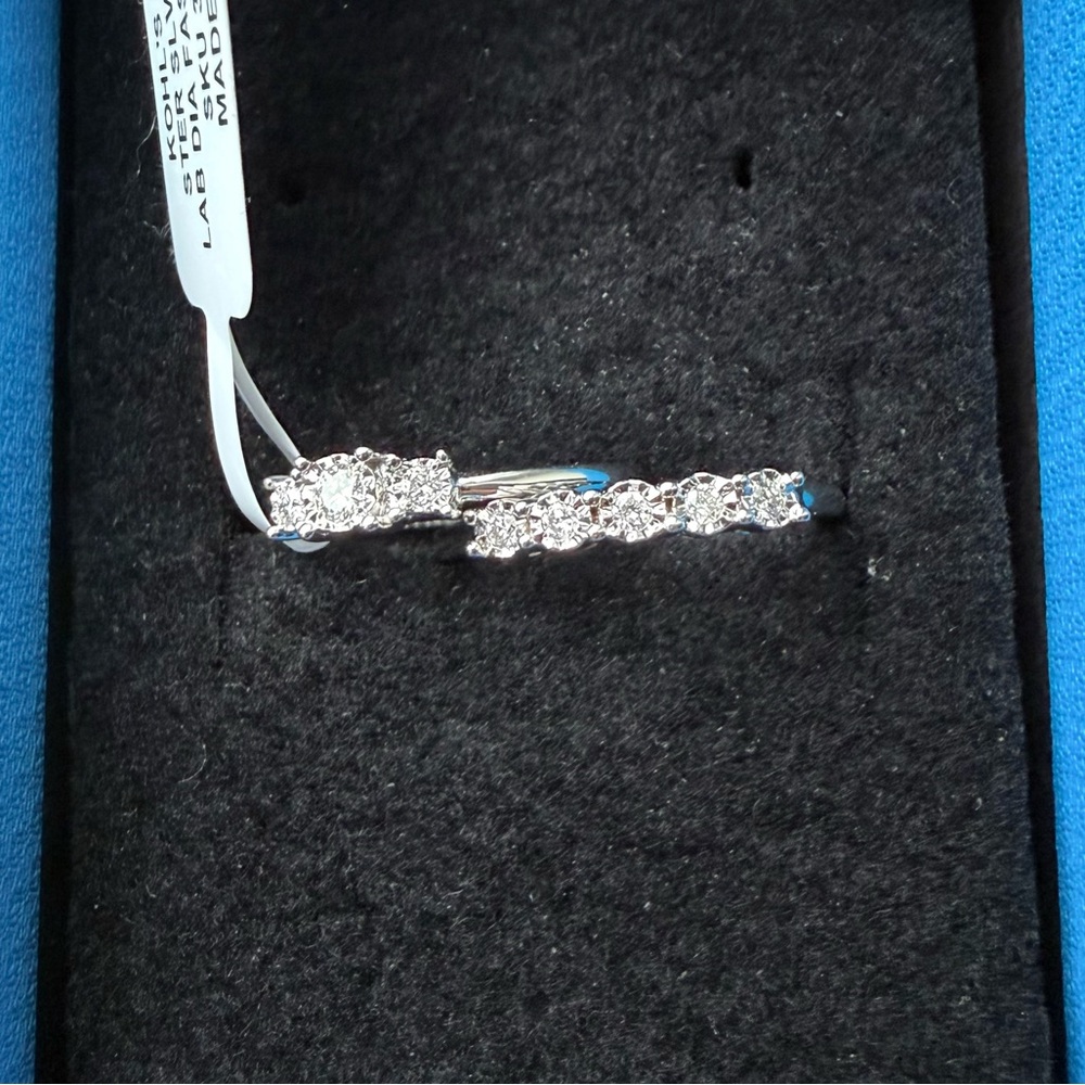 Diamond Brilliance Sterling Silver 1/10 Carat T.W. Ring Duo